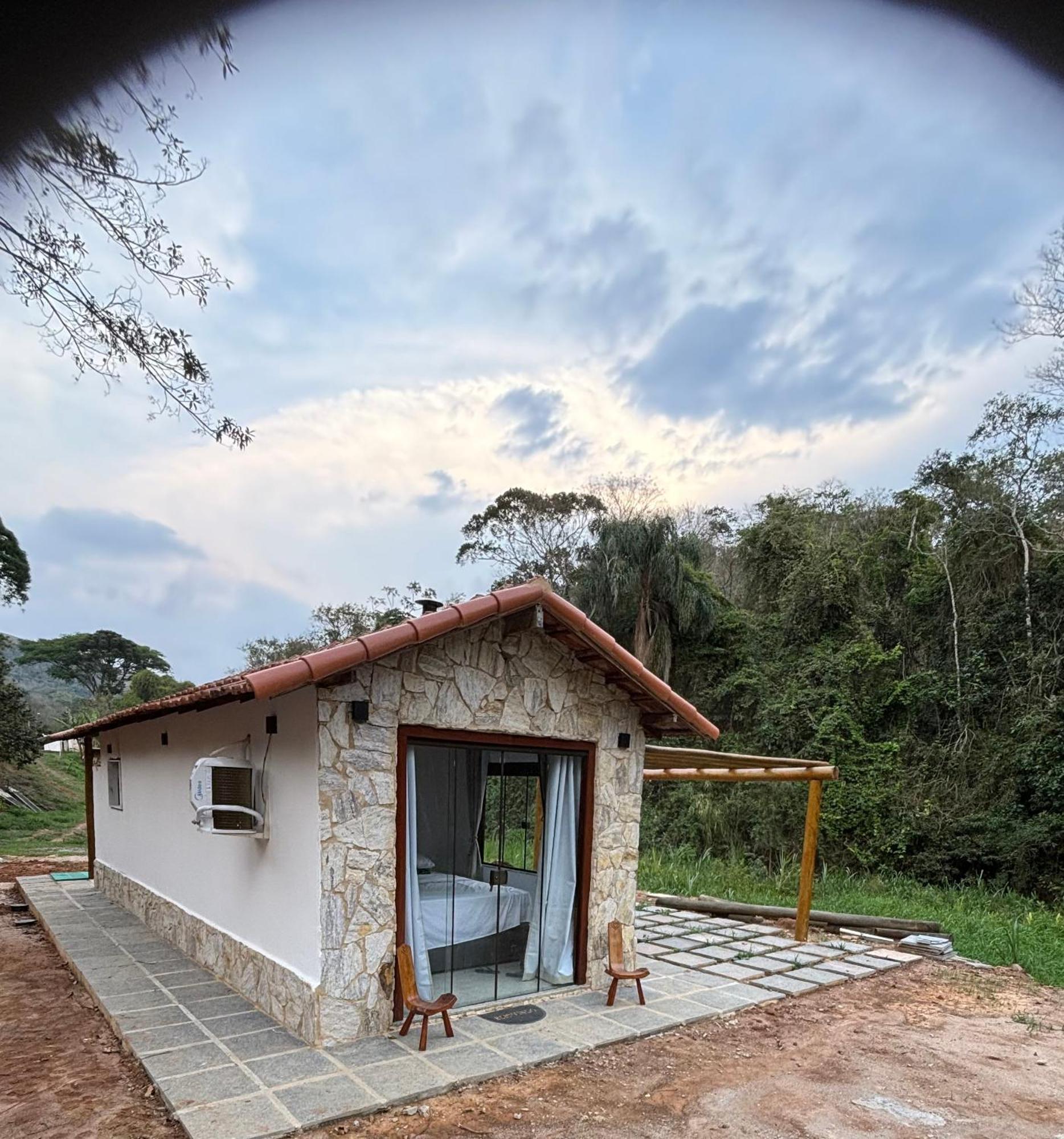 Casa Di Pedra Com Linda Vista Para Natureza - Miguel Pereira Exterior foto
