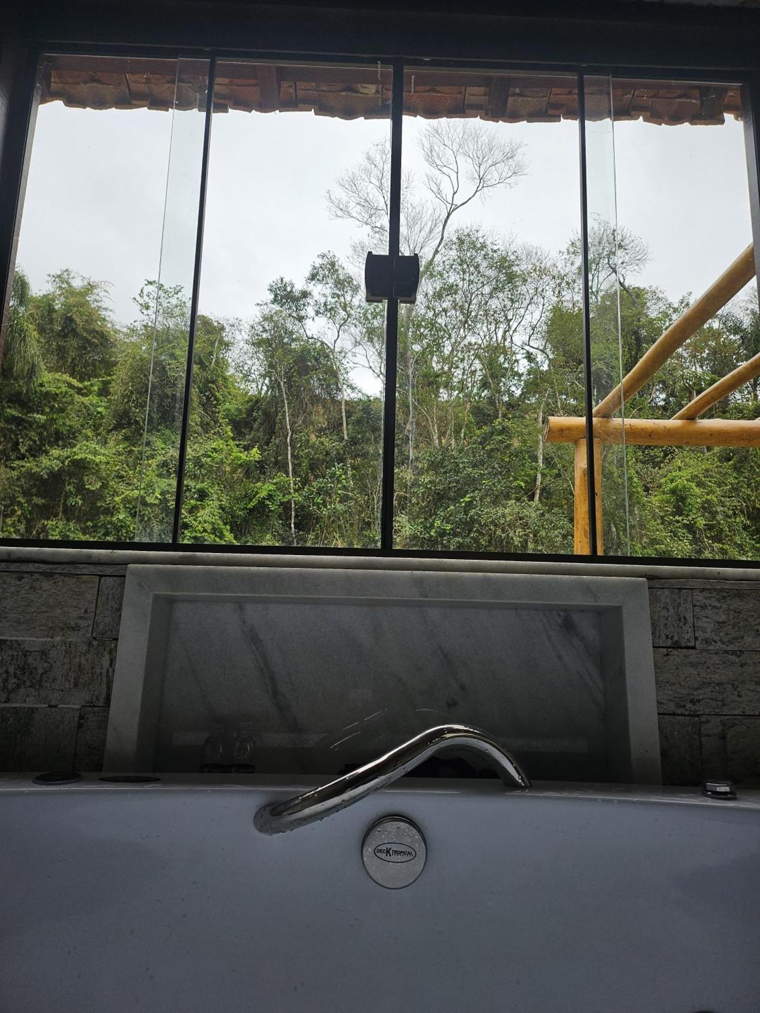 Casa Di Pedra Com Linda Vista Para Natureza - Miguel Pereira Exterior foto